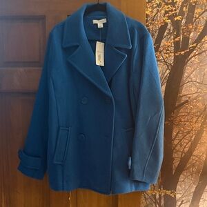 Liz Claiborne Women's Classic Blue Peacoat